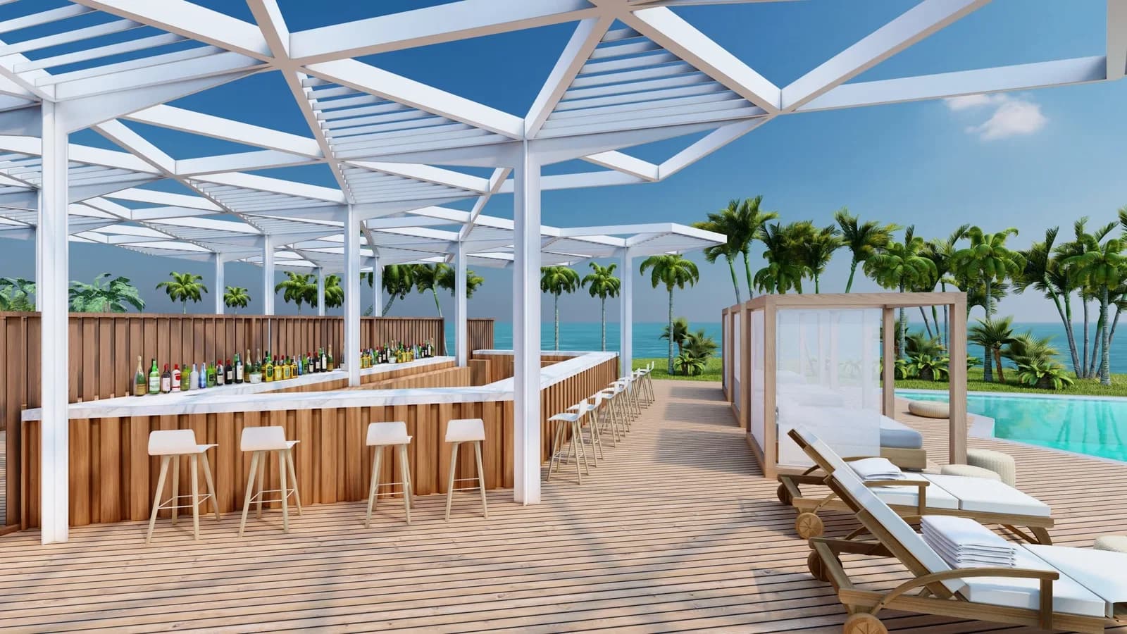 Luxury Beach Front Apartment 8