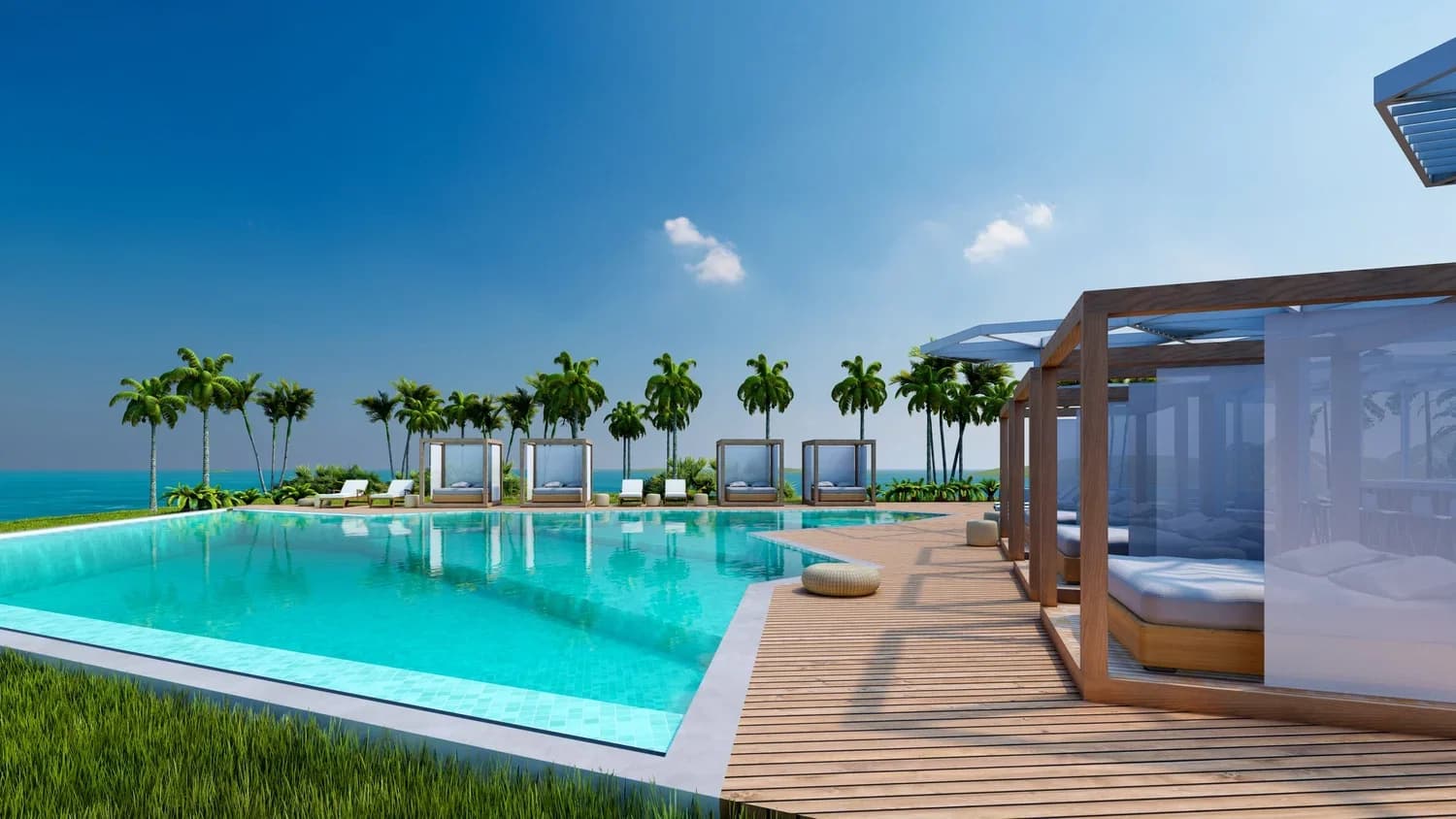 Luxury Beach Front Apartment 7