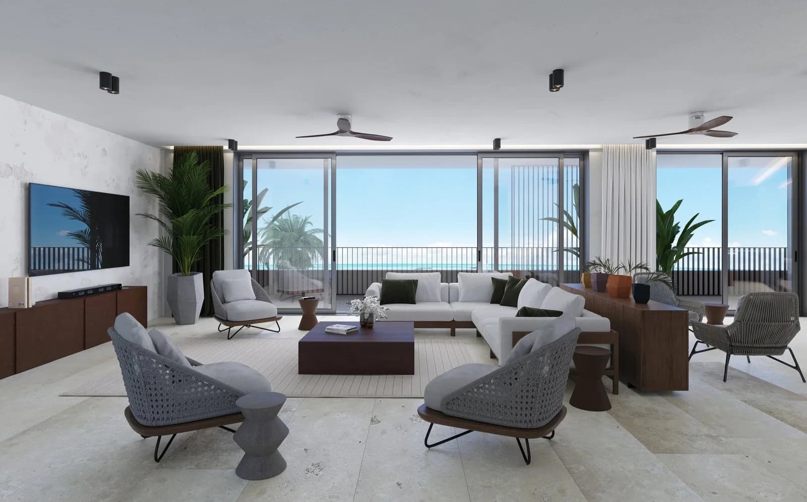 Luxury Beach Front Duplex Apartment 1